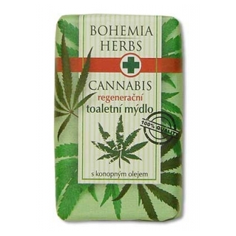Mydło konopne Cannabis, Bohemia Herbs, 100 g