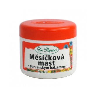 Maść nagietkowa z balsamem peruwiańskim, Dr. Popov 50 ml