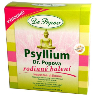 Psyllium bez glutenu, Dr. Popov, 500 g