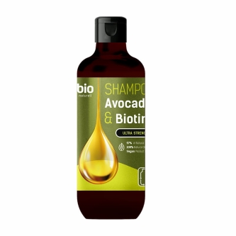 Szampon do włosów - Olejek Avokado i Biotyna - 355ml BIO NATURELL