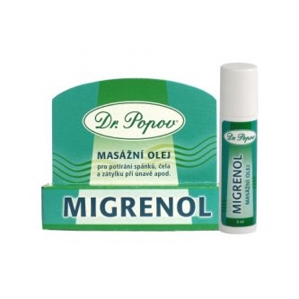Migrenol roll-on, Dr. Popov, 6 ml